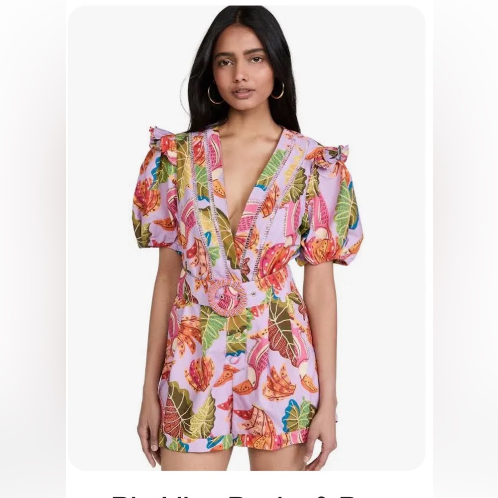 Farm Rio, currently on website Beaks & Bananas Romper, jumped, size Medium